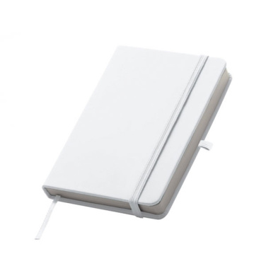 Logo trade business gift photo of: A6 note book LUBECK