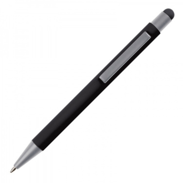 Logotrade promotional merchandise picture of: Metal ballpen touch pen soft touch SALT LAKE CITY