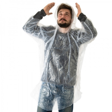 Logo trade promotional items image of: Rain poncho GREAT FALLS
