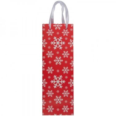 Logotrade promotional product picture of: Wine bag in Christmas design LAPLAND