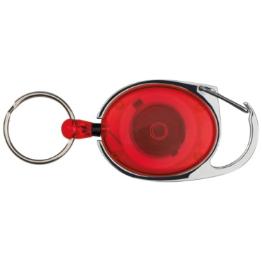 Logo trade advertising products image of: Ski-Pass with Carabiner Keyring EMPLOYEE