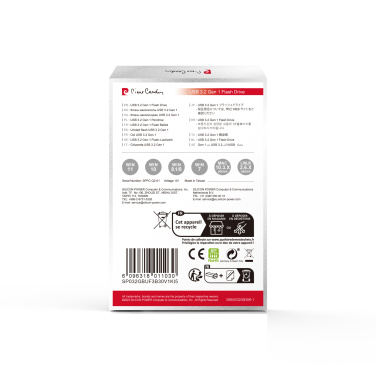 Logo trade corporate gift photo of: PENDRIVE PIERRE CARDIN USB 32GB
