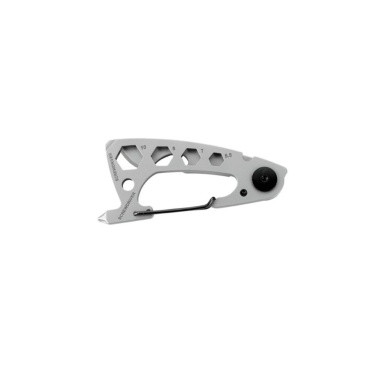Logo trade promotional merchandise image of: Multifunctional tool BURUNDI Schwarzwolf
