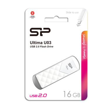 Logotrade promotional giveaway picture of: Pendrive silicon power ultima u03