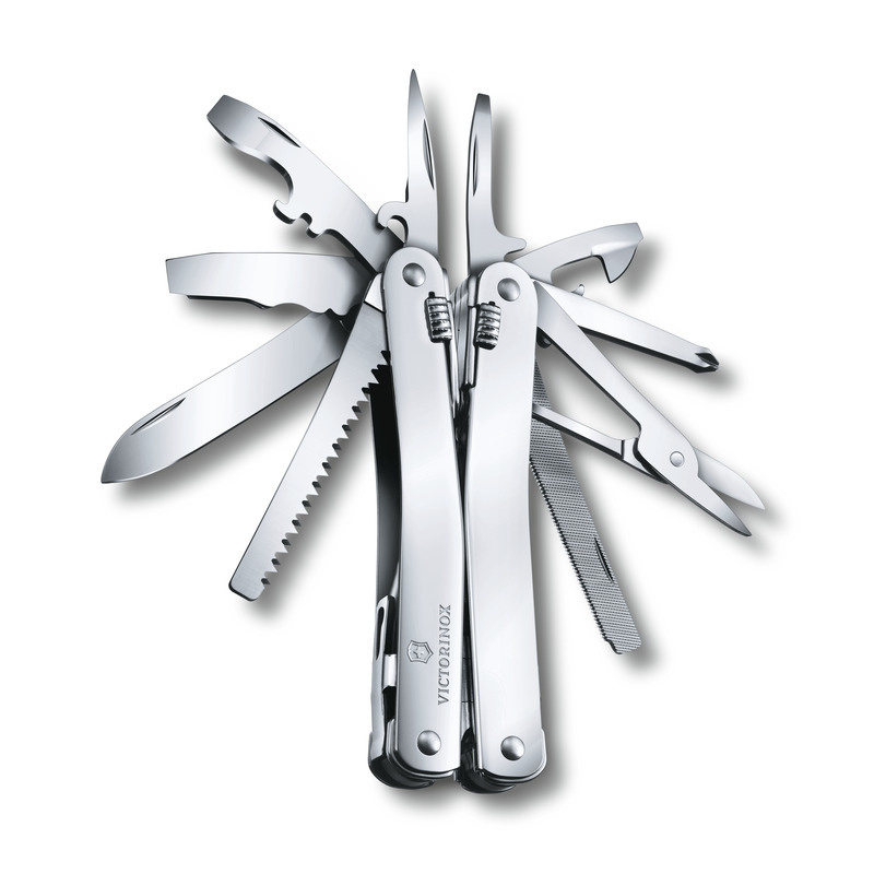Logo trade promotional giveaways image of: SwissTool Spirit X - 25 tools Victorinox