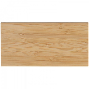 Logotrade promotional item image of: Bamboo power bank KATOWICE