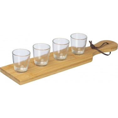 Logo trade advertising products image of: Shot glass set KUFSTEIN