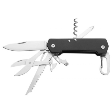 Logo trade promotional products picture of: Pocket knife NEMRUT Schwarzwolf