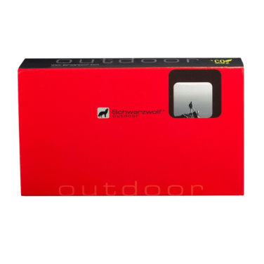 Logo trade advertising products picture of: Trevel wallet ATBARA Schwarzwolf
