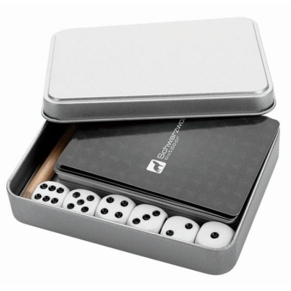 Logotrade promotional merchandise photo of: Games set YARRA Schwarzwolf