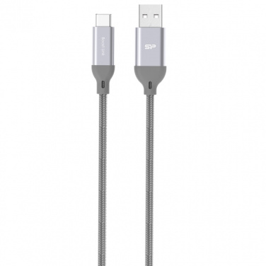 Logotrade promotional gifts photo of: Nylon data transfer cable LK30 Type - C Quick Charge 3.0