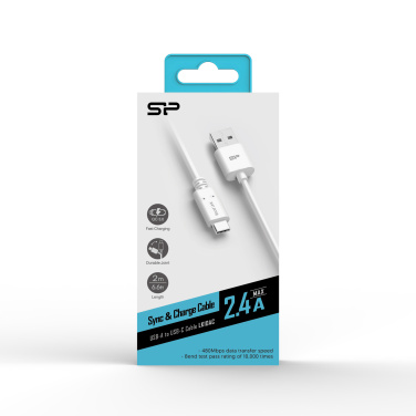 Logotrade advertising products photo of: Data transfer cable LK10 Type - C Quick Charge 3.0