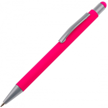 Logotrade promotional product image of: Metal ballpen touch pen soft touch SALT LAKE CITY