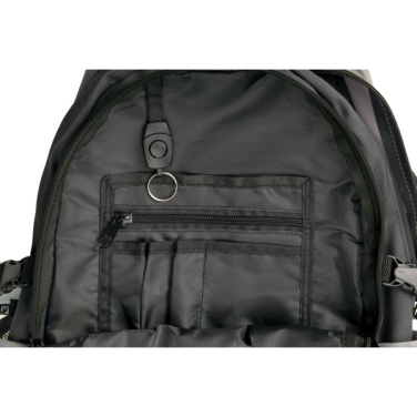 Logo trade promotional item photo of: Backpack ORIZABA Schwarzwolf