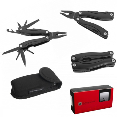 Logo trade promotional gift photo of: Multitool ARMADOR NEW Black Schwarzwolf