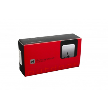 Logo trade promotional merchandise picture of: Multitool ARMADOR NEW Schwarzwolf