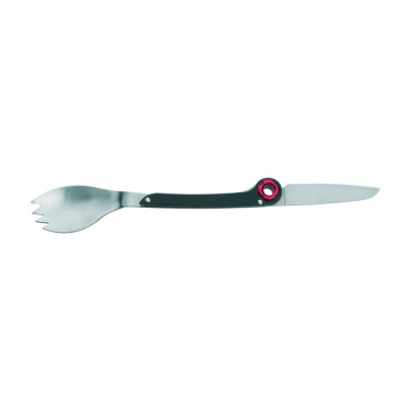 Logotrade promotional giveaway picture of: Multifunctional spoon LATEMAR Schwarzwolf