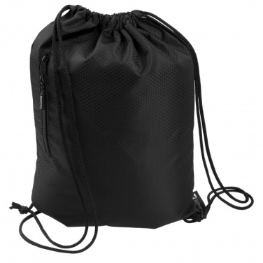Logotrade promotional gifts photo of: Drawstring bag NUNAVUT Schwarzwolf