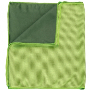 Logo trade promotional merchandise image of: Towel LANAO Schwarzwolf