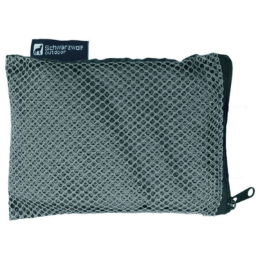 Logo trade corporate gifts image of: Towel MALAREN Schwarzwolf
