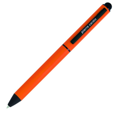 Logo trade promotional items picture of: Metal ballpoint pen, touch pen, soft touch CELEBRATION Pierre Cardin