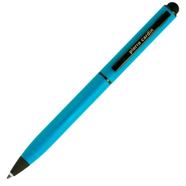 Logo trade promotional item photo of: Metal ballpoint pen, touch pen, soft touch CELEBRATION Pierre Cardin