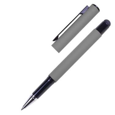 Logo trade promotional gifts image of: Roller touch pen, soft touch CELEBRATION Pierre Cardin