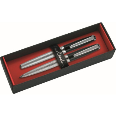 Logotrade promotional item picture of: Writing set ballpoint pen & fountain pen CHRISTOPHE Pierre Cardin