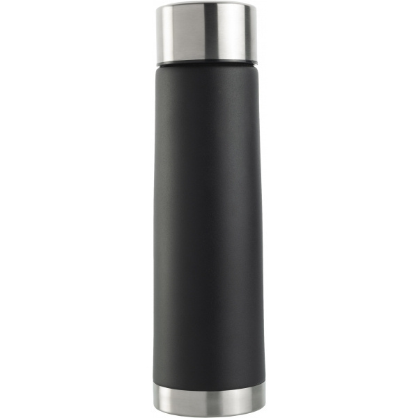 Logotrade business gift image of: Vacuum bottle RANGES Schwarzwolf