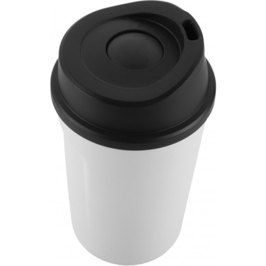 Logo trade advertising products picture of: Thermo mug LIARD Schwarzwolf