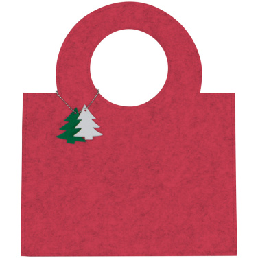 Logo trade promotional item photo of: X-mas bag felt OSORNO