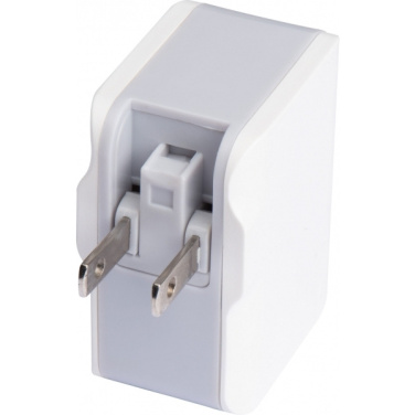 Logotrade promotional item picture of: Travel adapter ANTWERP