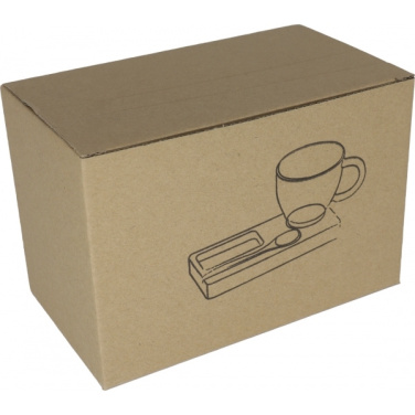 Logotrade corporate gifts photo of: Tray with cup and spoon FORMOSA 150 ml