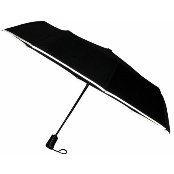 Logo trade promotional gifts image of: Umbrella CRUX Schwarzwolf