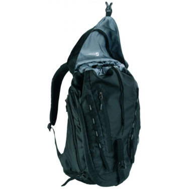 Logo trade promotional merchandise image of: Backpack KANDER Schwarzwolf