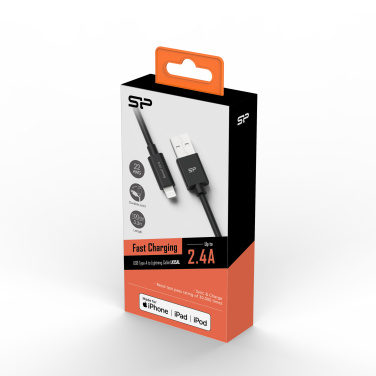 Logo trade promotional giveaway photo of: DATA TRANSFER CABLE LK15AL Type A- Mfi Lightning