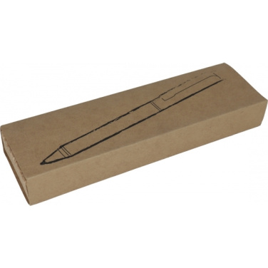 Logotrade promotional product image of: Twist-ballpen metal and cork LILLEHAMMER