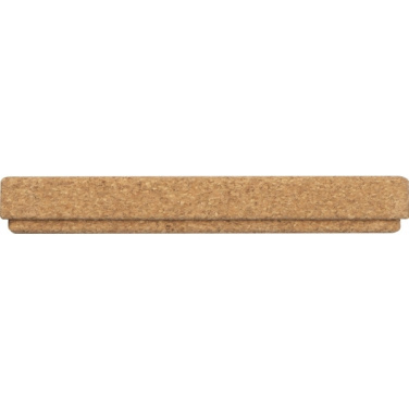 Logotrade promotional merchandise photo of: Twist-ballpen metal and cork LILLEHAMMER