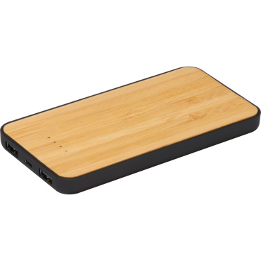 Logotrade promotional gift picture of: Wireless charger and powerbank 8000 mAh MILAN