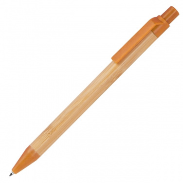 Logotrade promotional giveaway image of: Wheatstraw and bamboo ballpen HALLE