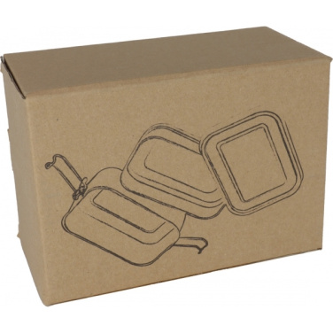 Logo trade promotional giveaways picture of: 2-level lunch box PORTO ALEGRE