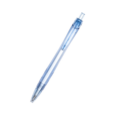 Logotrade promotional giveaway image of: Transparent ballpen GLASGOW