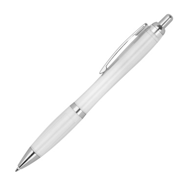 Logotrade promotional gifts photo of: Transparent ballpen ALKEN