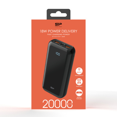 Logo trade business gifts image of: Power bank Silicon Power QS28 20000 mAh