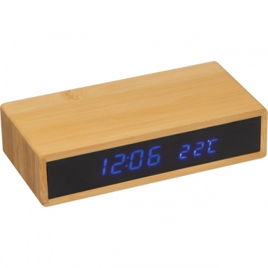 Logotrade promotional giveaway image of: Desk clock TRONDHEIM