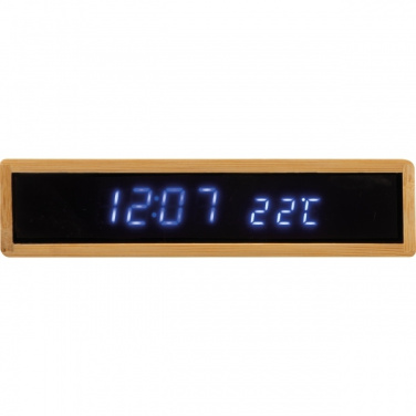 Logo trade advertising product photo of: Desk clock TRONDHEIM