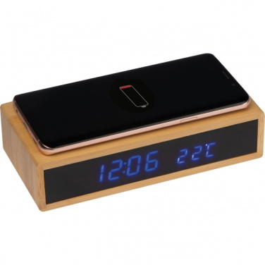 Logo trade promotional giveaways image of: Desk clock TRONDHEIM