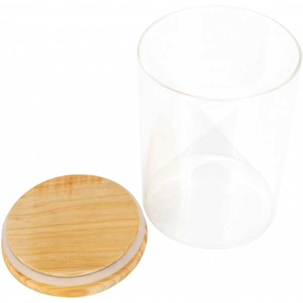Logo trade promotional item photo of: Pojemnik szklany OSAKA 700 ml