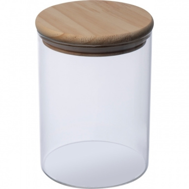 Logotrade promotional merchandise image of: Pojemnik szklany OSAKA 700 ml