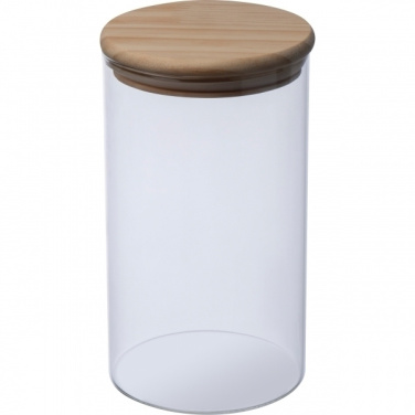 Logotrade promotional giveaways photo of: Borosilicate container ONTARIO 1000 ml